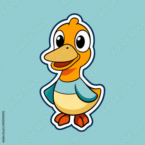 duck, bird, cartoon, animal, vector, baby, illustration, yellow, duckling, chicken, cute, fun, isolated, funny, toy, chick, farm, beak, rubber, easter, happy, poultry, swimming, goose, ducky