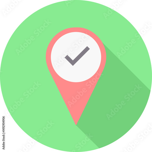 check mark button location