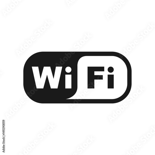 Wifi icon. Free wifi sign isolated icon. wi-fi network linear icon. signal sign and symbol. Public wifi area solid sign. Wifi icon wireless internet signal element flat symbol