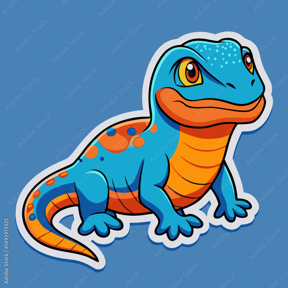 Fototapeta premium cartoon, animal, vector, dinosaur, illustration, reptile, frog, green, crocodile, lizard, dragon, art, cute, fun, alligator, dino, wildlife, funny, baby, nature, drawing, character, chameleon, design,