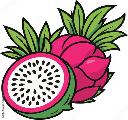 vector illustration of pineapple