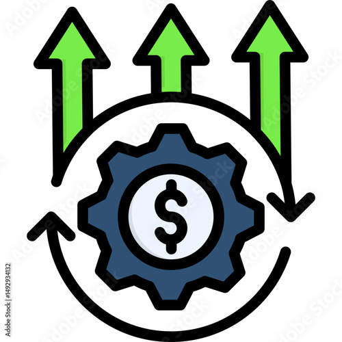 Investment Process Icon