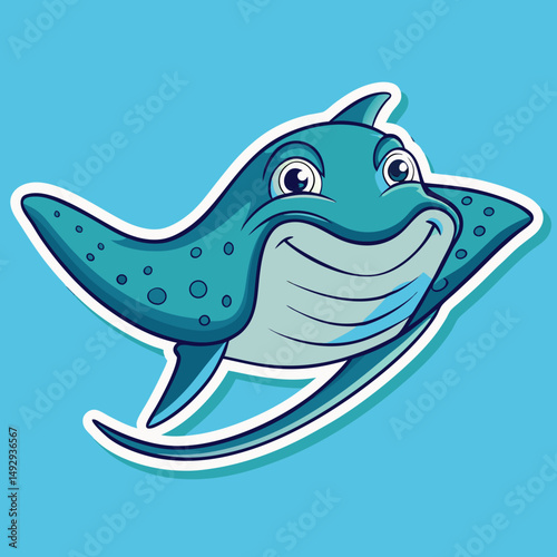 funny shark cartoon