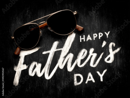 letreiro fathers day em destaque, representando o dia dos pais, ideal para uso em marketing, campanhas publicitárias e materiais de divulgação da data comemorativa