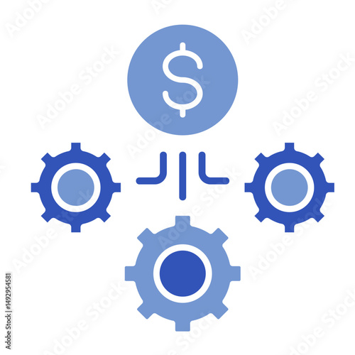 Capital Expenditure  Icon Element For Design	