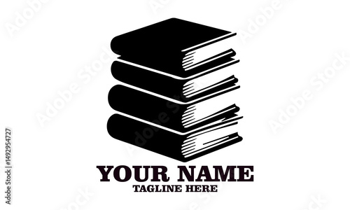 Educational book vector icon, illustration educational book design and educational book logo art