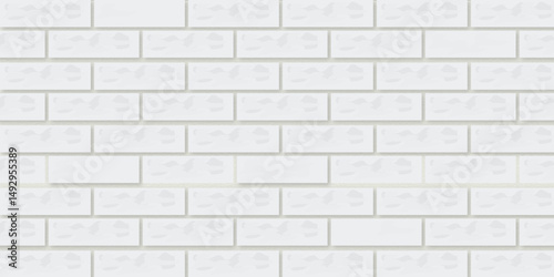White brick wall background pattern . building architecture brick wall concrete abstract backgrounds.