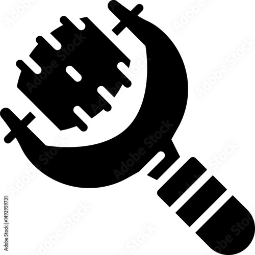 Facial roller icon