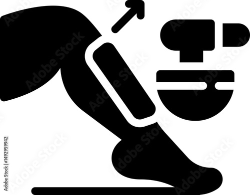 Depilation icon