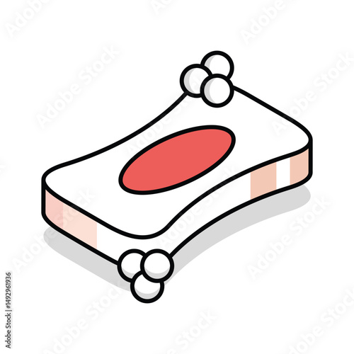 Check out this isometric style icon of soap