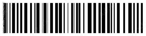 vector bar code. Barcode illustration. Clipart isolated on transparent background.