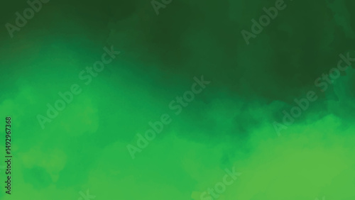 Bright Green Watercolor Texture Background. Abstract Artistic Wash