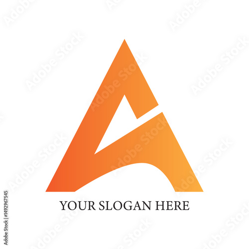 Creative Letter 'A' Logo – Stylish and Professional Monogram Design