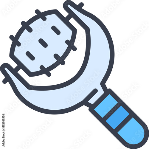 Facial roller icon