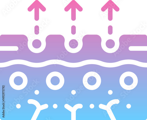 Pore acne icon