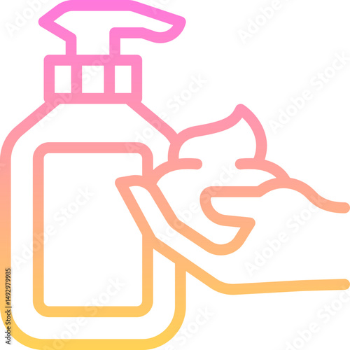 Body lotion icon