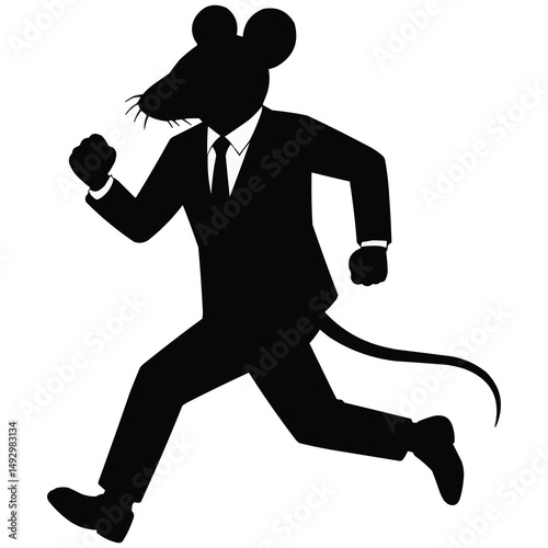 Sprinting Strategist: A Mouse in Motion Generative AI