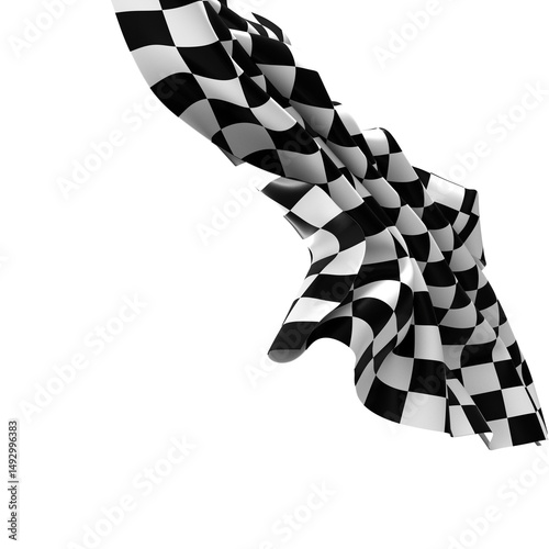 finish race sport 3d champi...