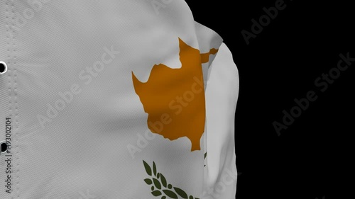 Cyprus National Flag Animation | Seamless & Realistic


