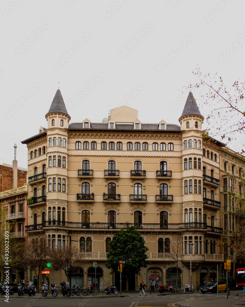 Obraz premium Edificio di Barcellona