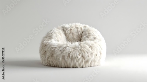 A bean bag, an unassuming yet inviting piece of furniture, embodies the very essence of casual comfort. It's a shapeless sanctuary, a soft and yielding haven that molds itself to the contours of any b