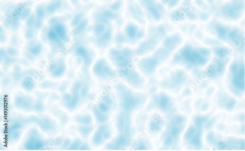 Tranquil Ocean Surface Pattern — Transparent Rippling Water with Light Reflections, Marine Life, and Calm Blue Tones for Nature and Underwater-Themed Designs
