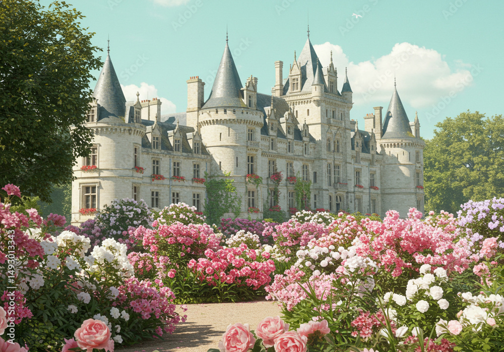 Fototapeta premium お城の風景