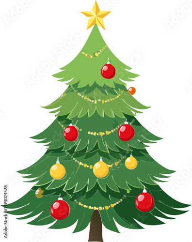 decorated christmas tree