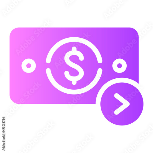 send gradient icon