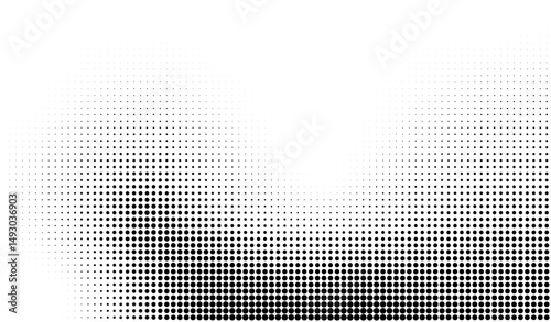 Abstract background with halftone noise. Vector stipple pointillism texture. Sand, grain gradient pattern on transparent background.	
