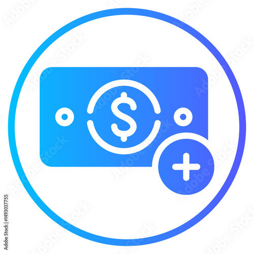 add gradient icon