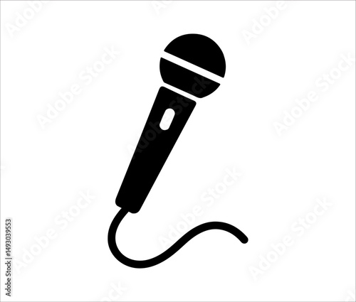 microphone vector illustration