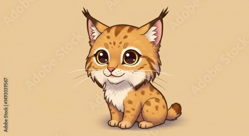 Adorable Bobcat Kitten Sweet Paws Wild Beauty Nature's Delight