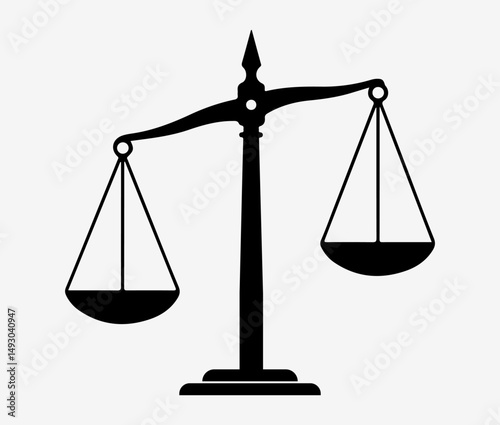scales of justice vector