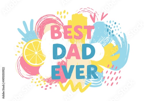Fathers day, illustrations, vector arts
