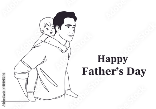 Fathers day, illustrations, vector arts
