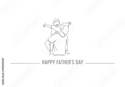 Fathers day, illustrations, vector arts
