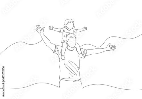 Fathers day, illustrations, vector arts
