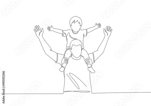 Fathers day, illustrations, vector arts
