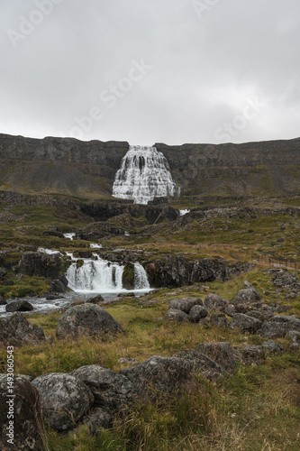 Iceland waterfall