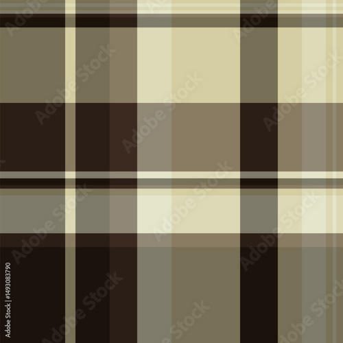 Abstract plaid pattern in neutral earth tones. Suits backgrounds, textiles, or design projects needing a calming, organic texture. Minimalist, versatile.