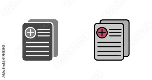 Medical Insurance Icon Design