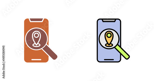 Find Location Icon Design