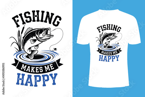 Fishing t shirt design retro and vintage style and t shirt graphic designs for fish man