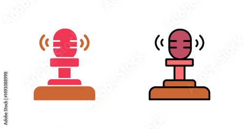 Gaming Microphone Icon Design