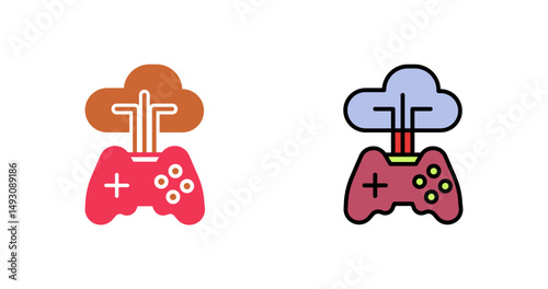Gaming Content Icon Design