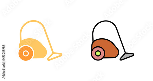 Room Cleaning Icon Design