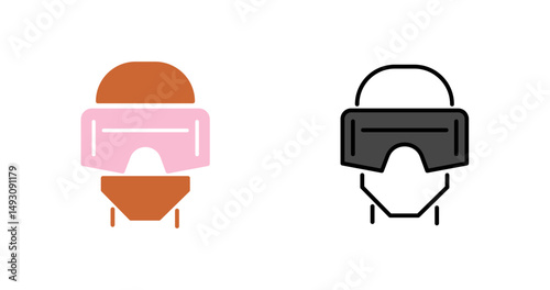 Virtual Reality Icon Design