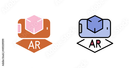 Augmented Reality Icon Design