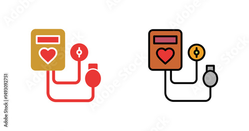 Arterial Pressure Icon Design